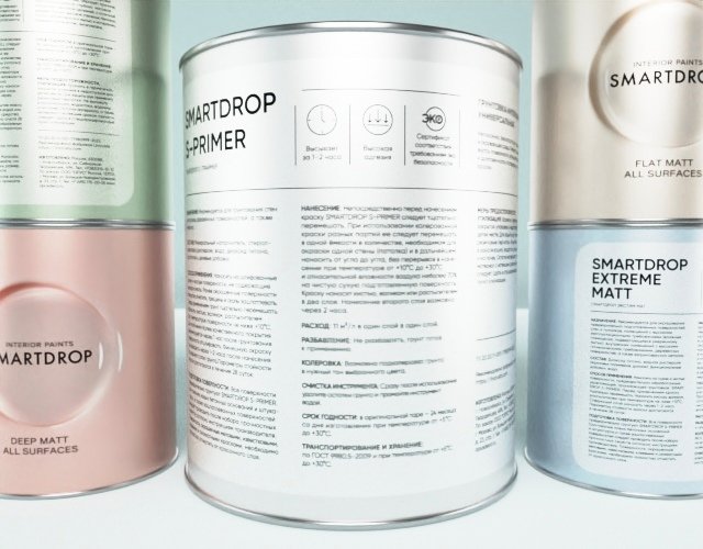 Краска Smartdrop s-primer 0,9 л.