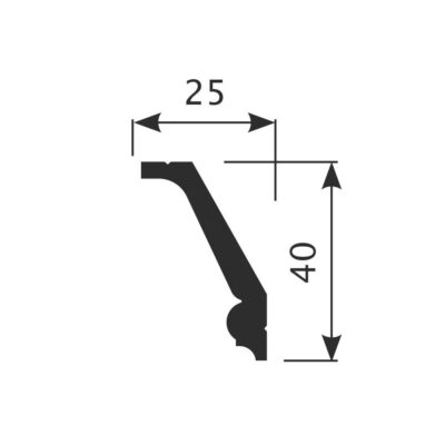 Карниз Cosca Décor KX023