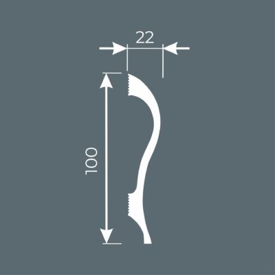 Плинтус Cosca Decor PX038